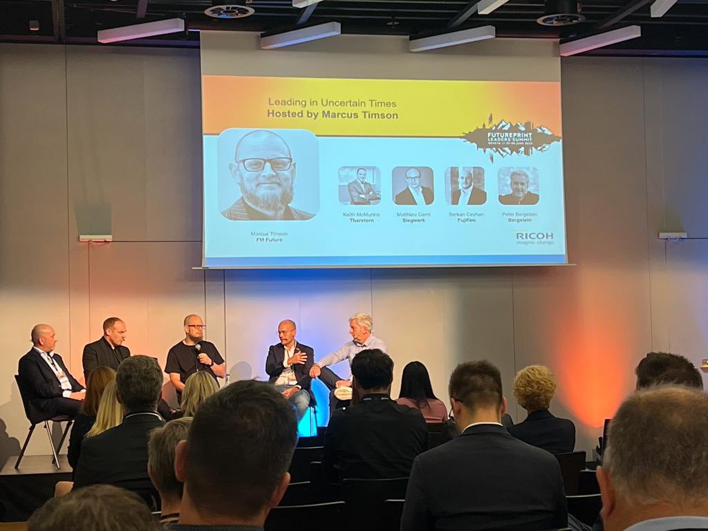 #FuturePrint Community (@futureprintvs) on Twitter photo ‘Leading in Uncertain Times’ panel hosted by <a href="/MarcusTimson/">Marcus Timson</a>. Thanks to Keith McMurtrie @tharstern, Matthieu Carni <a href="/Siegwerk_inks/">Siegwerk</a>, Serkan Ceyhan <a href="/FujifilmInk/">Fujifilm Ink</a> and Peter Bergstein <a href="/Bergstein/">David Bergstein</a> for joining the discussion - very good panel. #FuturePrint ‘Leading in Uncertain Times’ panel hosted by <a href="/MarcusTimson/">Marcus Timson</a>. Thanks to Keith McMurtrie @tharstern, Matthieu Carni <a href="/Siegwerk_inks/">Siegwerk</a>, Serkan Ceyhan <a href="/FujifilmInk/">Fujifilm Ink</a> and Peter Bergstein <a href="/Bergstein/">David Bergstein</a> for joining the discussion - very good panel. #FuturePrint