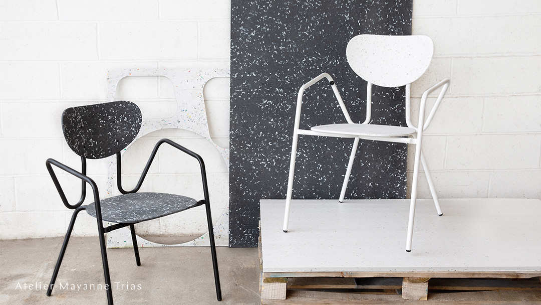 · made in France 🇫🇷
· recyclées et recyclables ♻️

Viparis s’associe à la startup française Furniture for Good pour équiper #CNITForest des chaises de la marque !