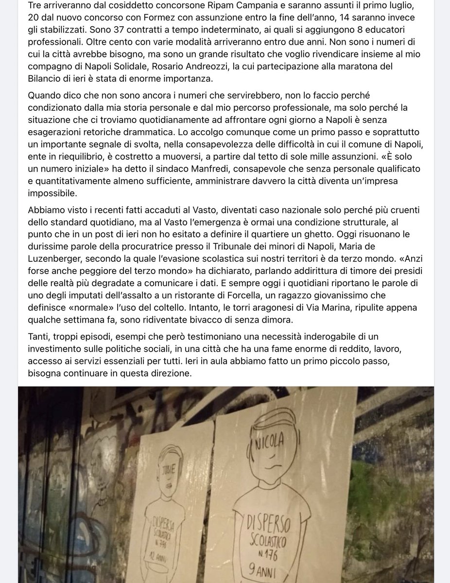 37 assistenti sociali nel 2022 e la stabilizzazione di altri 108 entro il 2024 al Comune di Napoli