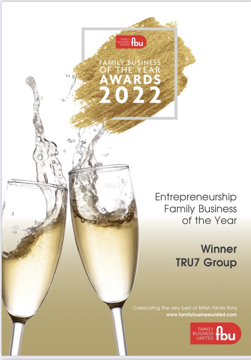 Guynicholls7's tweet photo. I’m very proud to announce that the Tru7group have won this prestigious national award ! I would like to thank my fantastic team of staff for all their hard work and dedication to customer service #tru7group #familybusiness #familyvalues #initforthelongterm https://t.co/2aMuFPFFna