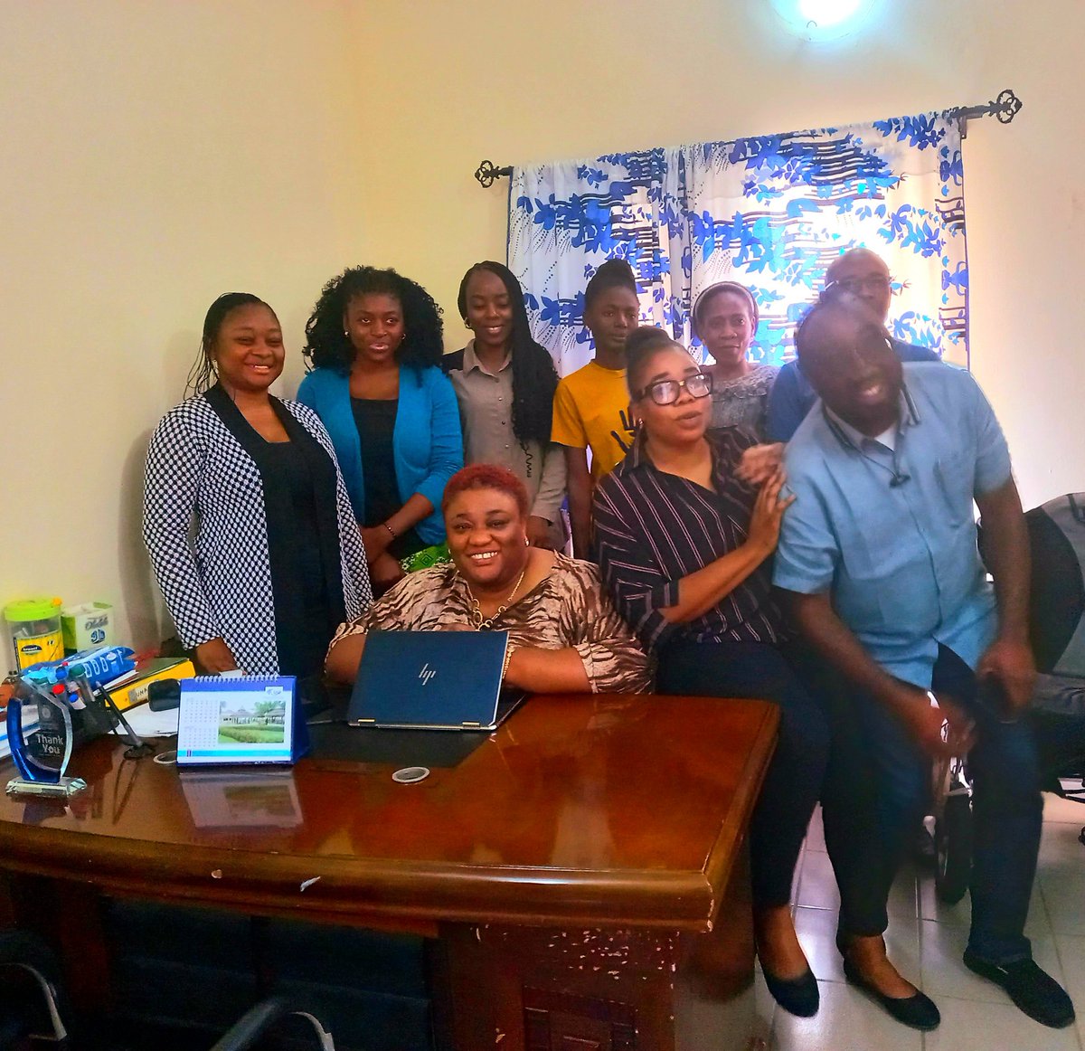DRACNigeria's tweet photo. We were happy to welcome The Leprosy Mission team in our offices today, it was quite an engaging and enlightening working visit, DRAC is quite elated to be in this high-value partnership
#dracspace #shakingtheSGBVtable https://t.co/eQ8pQU4C7w