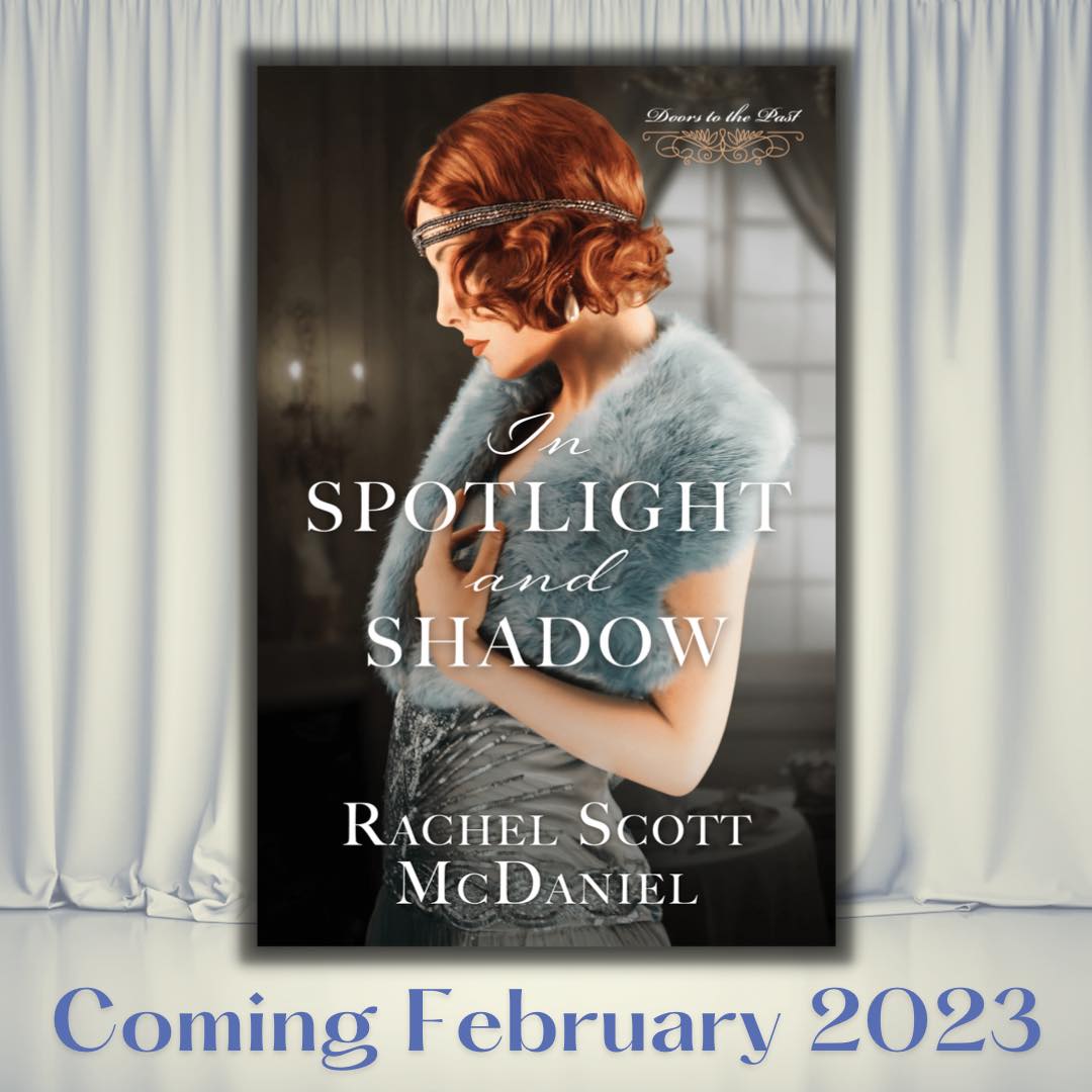 CarolynMBryant1's tweet photo. COVER REVEAL! I’m super excited to share the cover for @rachelsmcdaniel's upcoming release In Spotlight and Shadow! Isn't it gorgeous? This split-time novel releases February 1, 2023.
#InSpotlightandShadow #rachelsmcdaniel #barbourbuzz https://t.co/kU8hlFo0d1