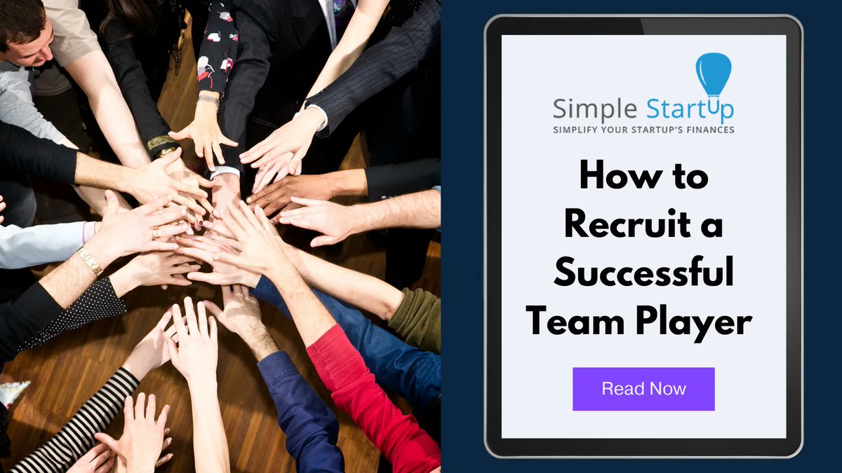SimpleStartup's tweet image. If you’re a growing business, the typical recruitment model may not work for you. Read the blog for our strategy on building your own recruitment model to find the right candidate for your company. 
#recruitmentmodel #fractionalcfo #simplestartup
buff.ly/3HnDA63