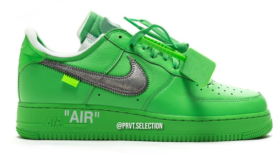 Nice Drops on X: Off-White x Nike Air Force 1 Low “Light Green