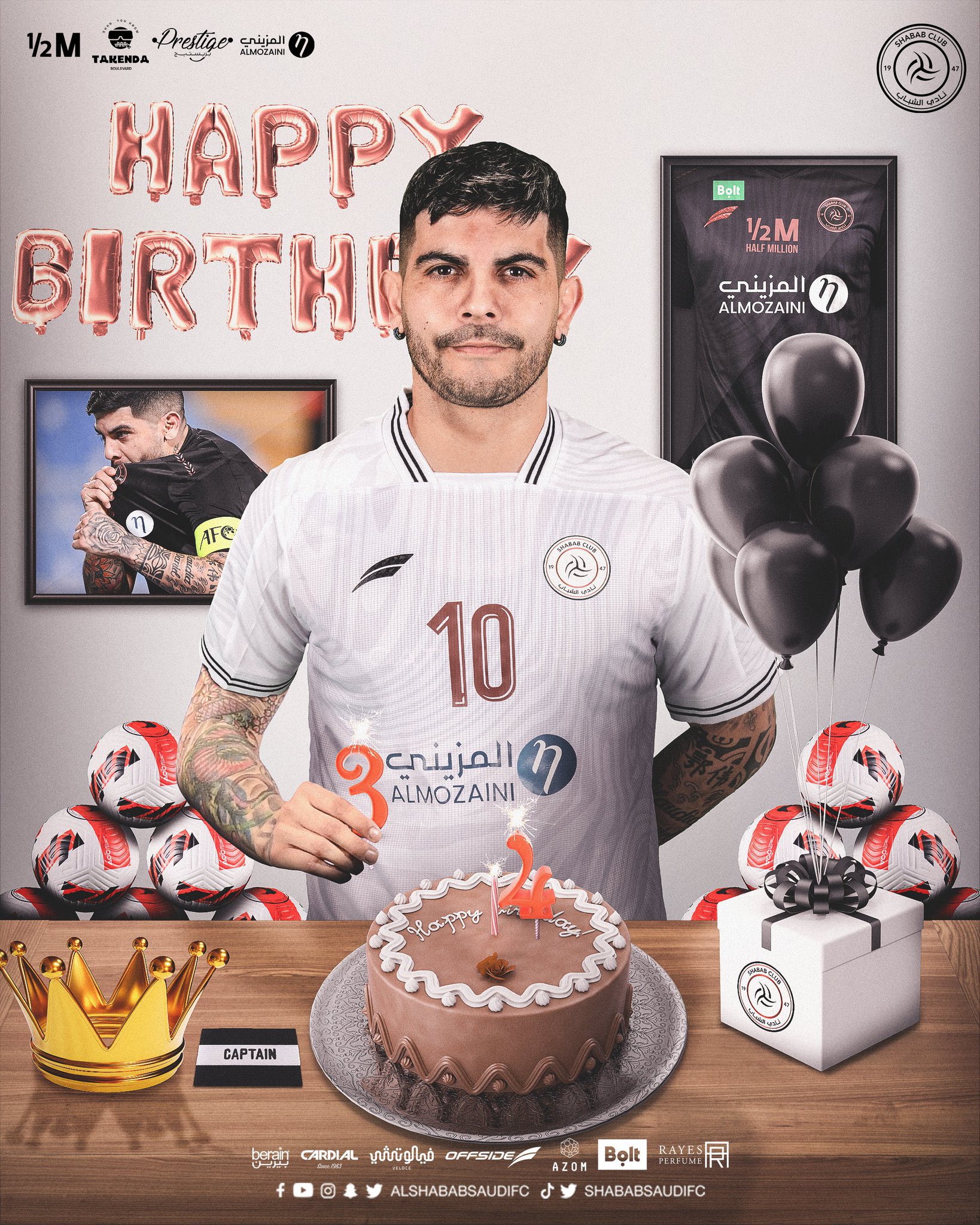 Happy birthday to our Leader Ever Banega     