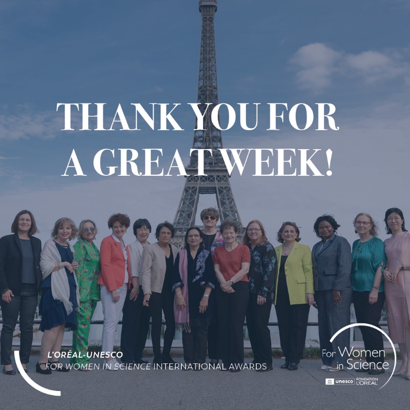 4womeninscience's tweet photo. And just like that, the 2022 #FWISInternationalAwards are officially over 👋
 
Take a look back at highlights of this exceptional week and pay tribute to all the brilliant scientific women who joined us last week in Paris ⤵️ #FWIS