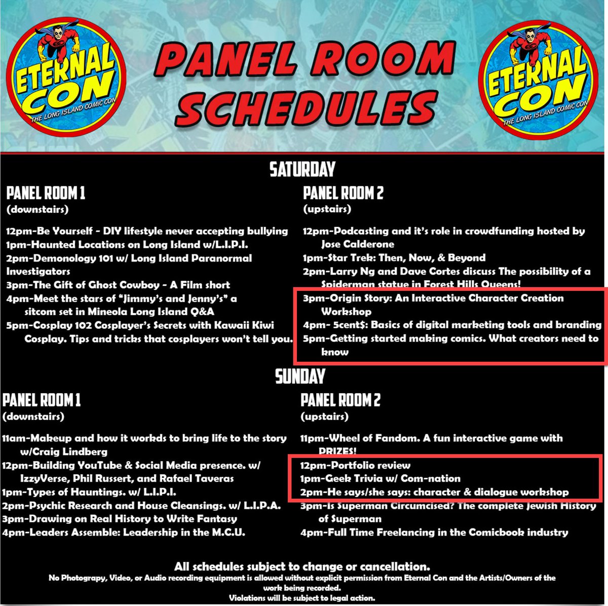 Join me this weekend (July 2-3) at <a href="/EternalConExpo/">Eternal Con</a>. I’ll be there with <a href="/ComicBookSchool/">Comic Book School by Buddy Scalera</a>, facilitating two panels: and interactive character workshop (co hosted with <a href="/mywritinghero/">Cathy 🤓 Writing with ADHD</a>) on Saturday, and a dialogue workshop on Sunday. Hope to see you there.

#WritingCommunity #comics