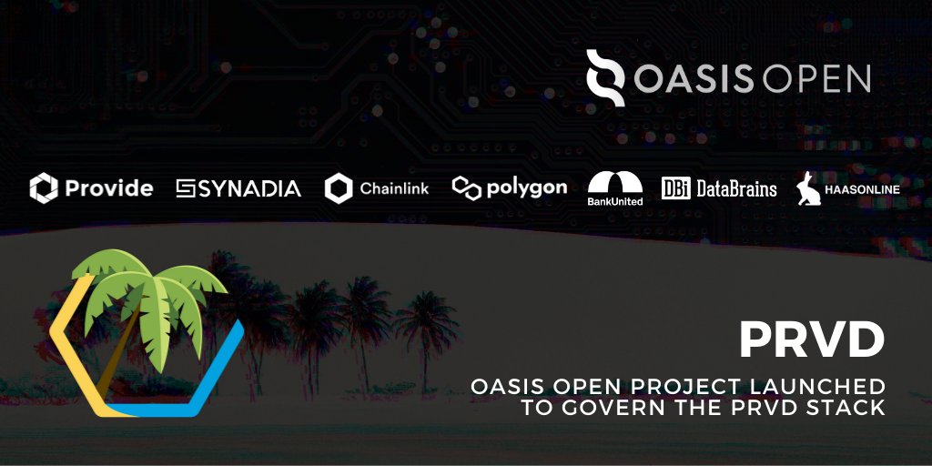 OASISopen's tweet photo. Welcome to the OASIS community, @DataBrainsInc! We're glad to have you on board as a new #PRVD Open Project sponsor.
https://t.co/K6P1PiyqkJ
#Web3 #opensource #blockchain #DataBrains https://t.co/80PAXC34zG