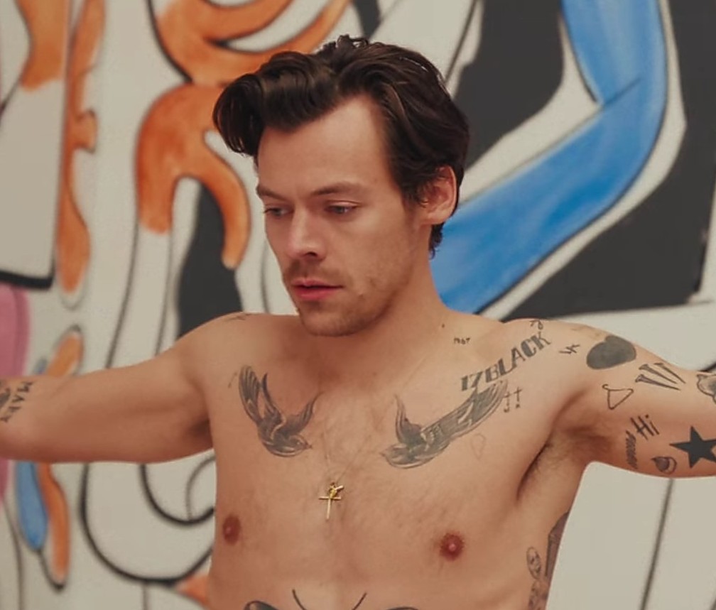 TLasteer's tweet photo. #harrystyles bulge and pits make me so horny 😍🤪🍆 https://t.co/QvsAaT0xdU
