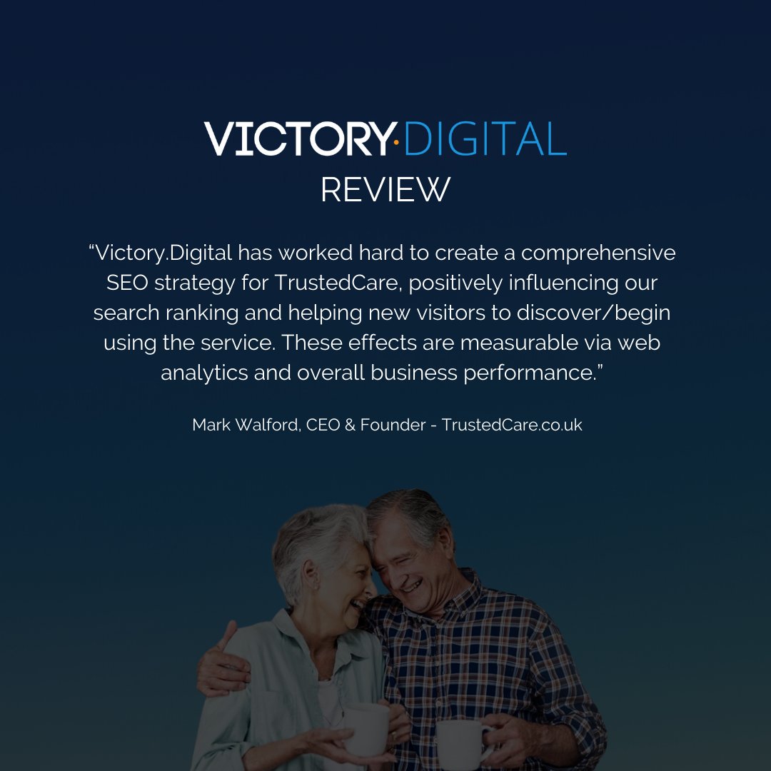 Victory Digital (@victorydigital_) on Twitter photo Great review from a fantastic client, <a href="/TrustedCareUK/">TrustedCare</a>
We work with many clients from all over the world. See for yourself, and have a look at our case studies.
victory.digital/case-studies/
#digitalmarketing #casestudies #marketingstrategy #devonbusiness Great review from a fantastic client, <a href="/TrustedCareUK/">TrustedCare</a>
We work with many clients from all over the world. See for yourself, and have a look at our case studies.
victory.digital/case-studies/
#digitalmarketing #casestudies #marketingstrategy #devonbusiness