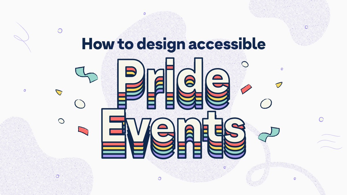 getstarkco's tweet photo. Pride Month events are back in full swing, and it got us thinking about how accessible these events are for people with disabilities.

Whether you’re planning a virtual pride event or hosting one in person, we put together some tips to make your celebrations accessible to all... https://t.co/KE2ANO6b24