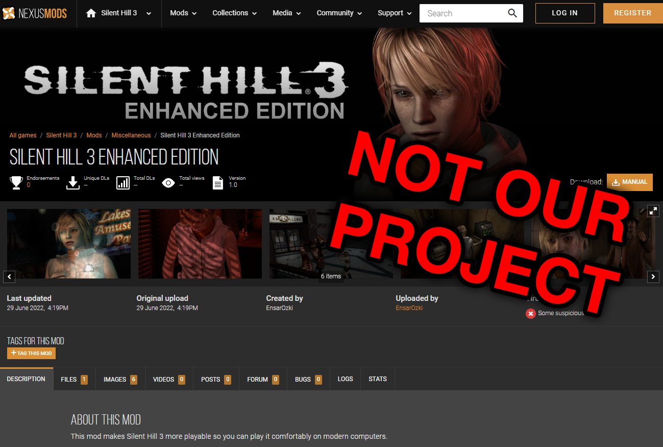 Silent Hill 2: Enhanced Edition mod improves the PC version