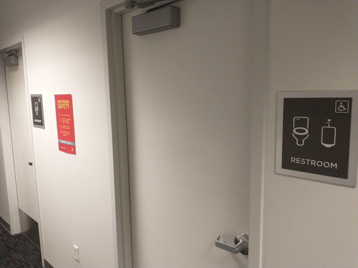 Anne V. Kirby (@avkirbyphd) on Twitter photo Very pleased that the single-use bathrooms in my <a href="/UUtah/">University of Utah</a> office building now have information about WHAT is in them, rather than signs about WHO can use them. Very pleased that the single-use bathrooms in my <a href="/UUtah/">University of Utah</a> office building now have information about WHAT is in them, rather than signs about WHO can use them.