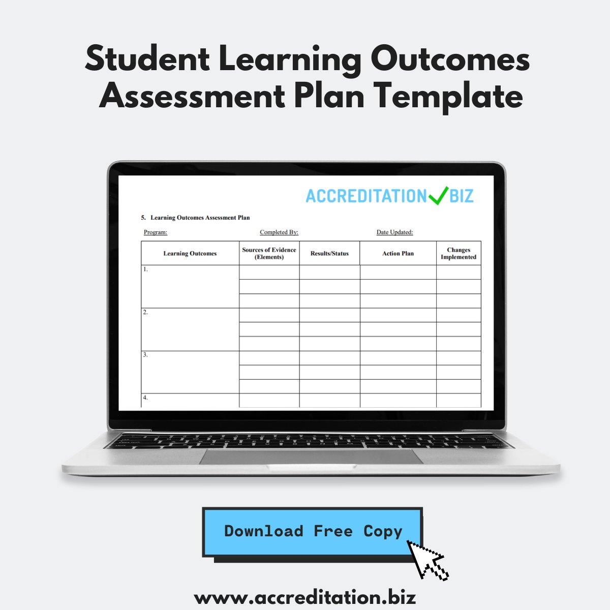 It is very important that all learning outcomes are embedded in the planning and assessment process.  

Here's a general template for the learning outcomes assessment plan: accreditation.biz/wp-content/upl…

#learning #planning #assessment #template #assuranceoflearning #strategicplanning