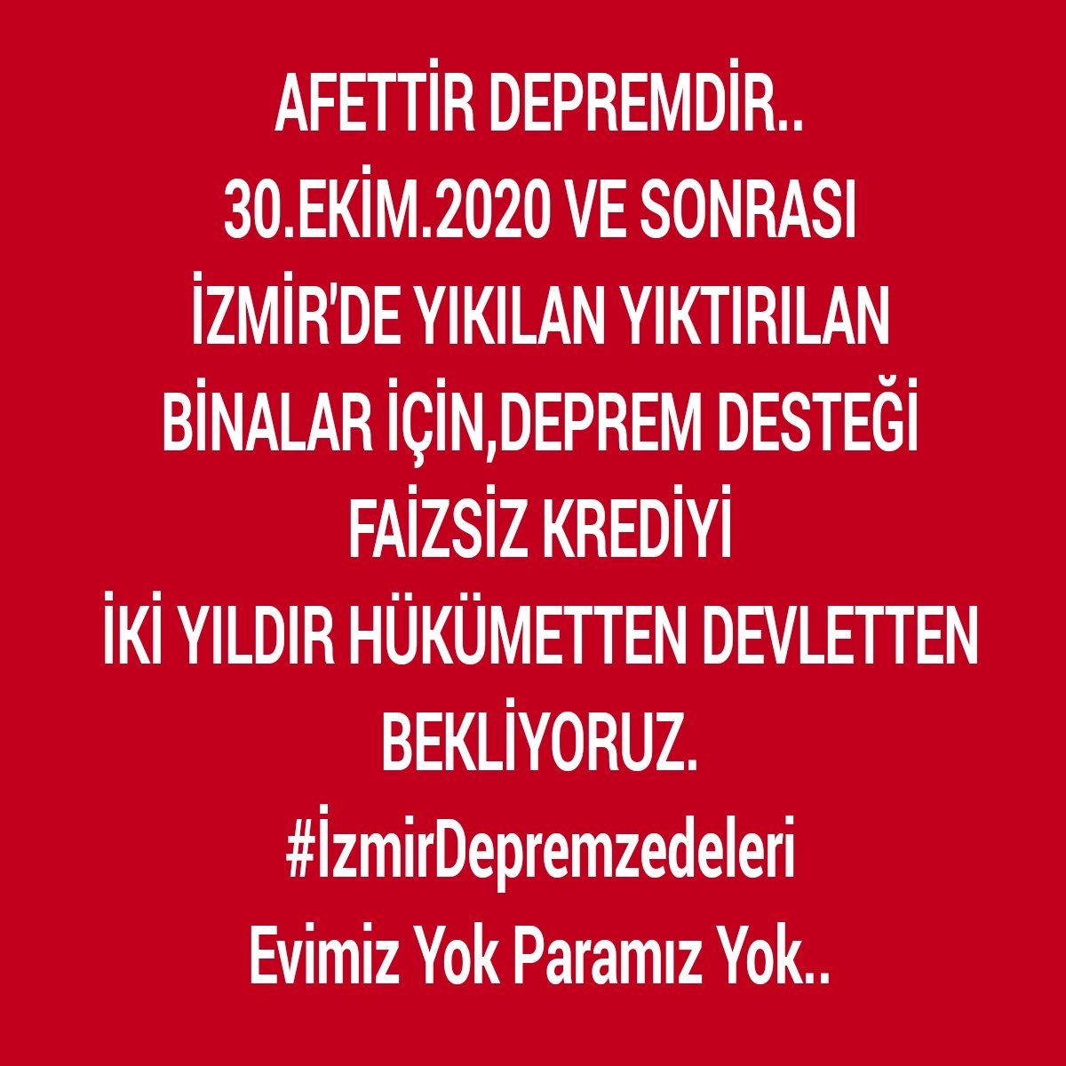 enver_ozonay's tweet photo. @FOXhaber @gulbintosun Faizsiz kredi talebimizi ne zaman karşılayacaksınız?
#meraklabekliyoruz

@izdeda @RTErdogan @BY @murat_kurum @avhamzadag @necipnasir @MAtillaKaya @Akparti @akpartiizmir 
#İzmireKulakVerin https://t.co/hjzj3j1Drw