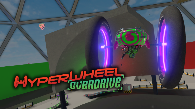 Hyperwheel Overdrive v0.12.2 is out on Steam and includes vert ramp physics improvements and a Xenodome stage refresh! #VRgaming