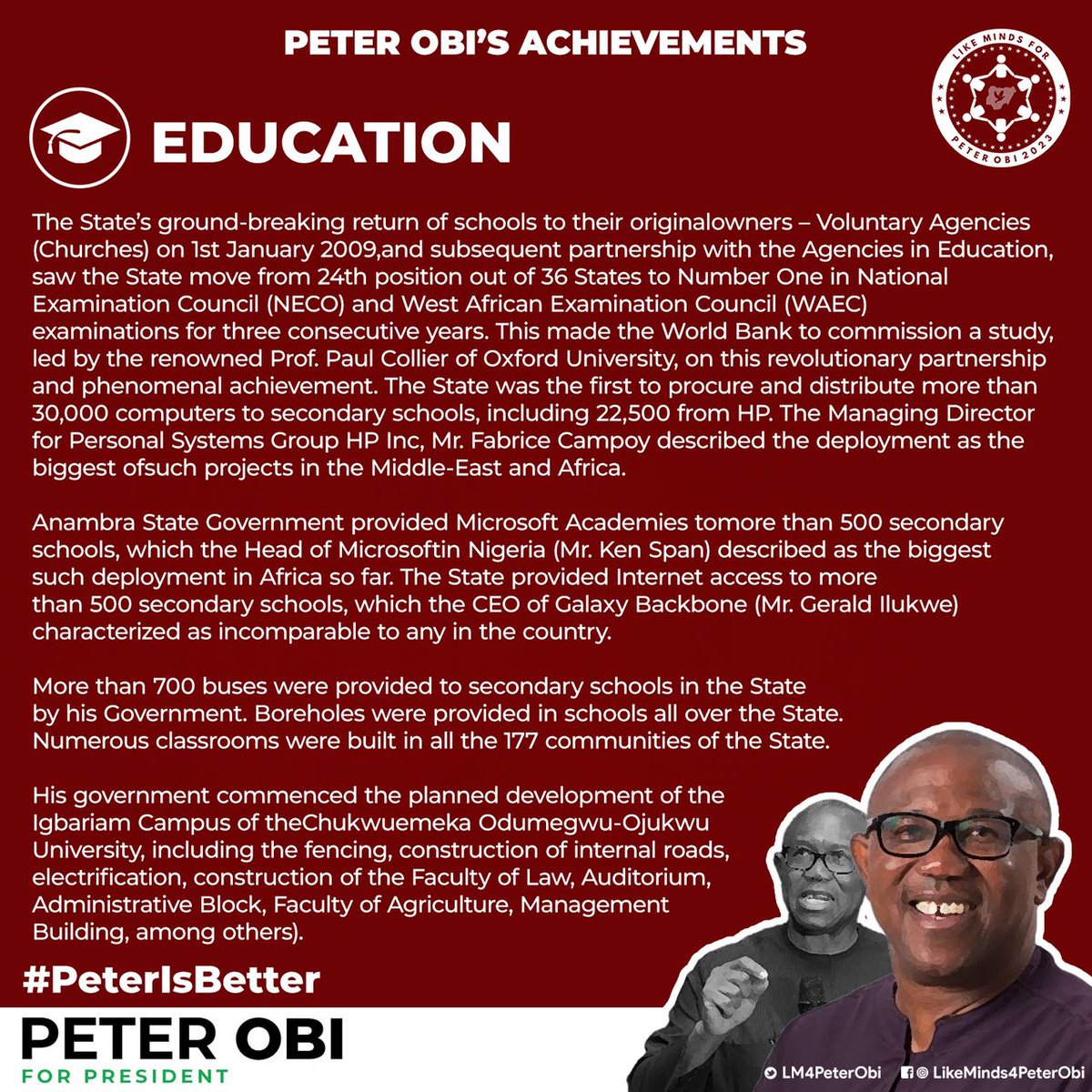 Qliphoth2002's tweet photo. @Kempez2017 @PeterObi Please take your time and read this 
Then if you want to see it 
Please go to Anambra state and verify just as some of your mates have 
Thank you https://t.co/6iNYzD790k