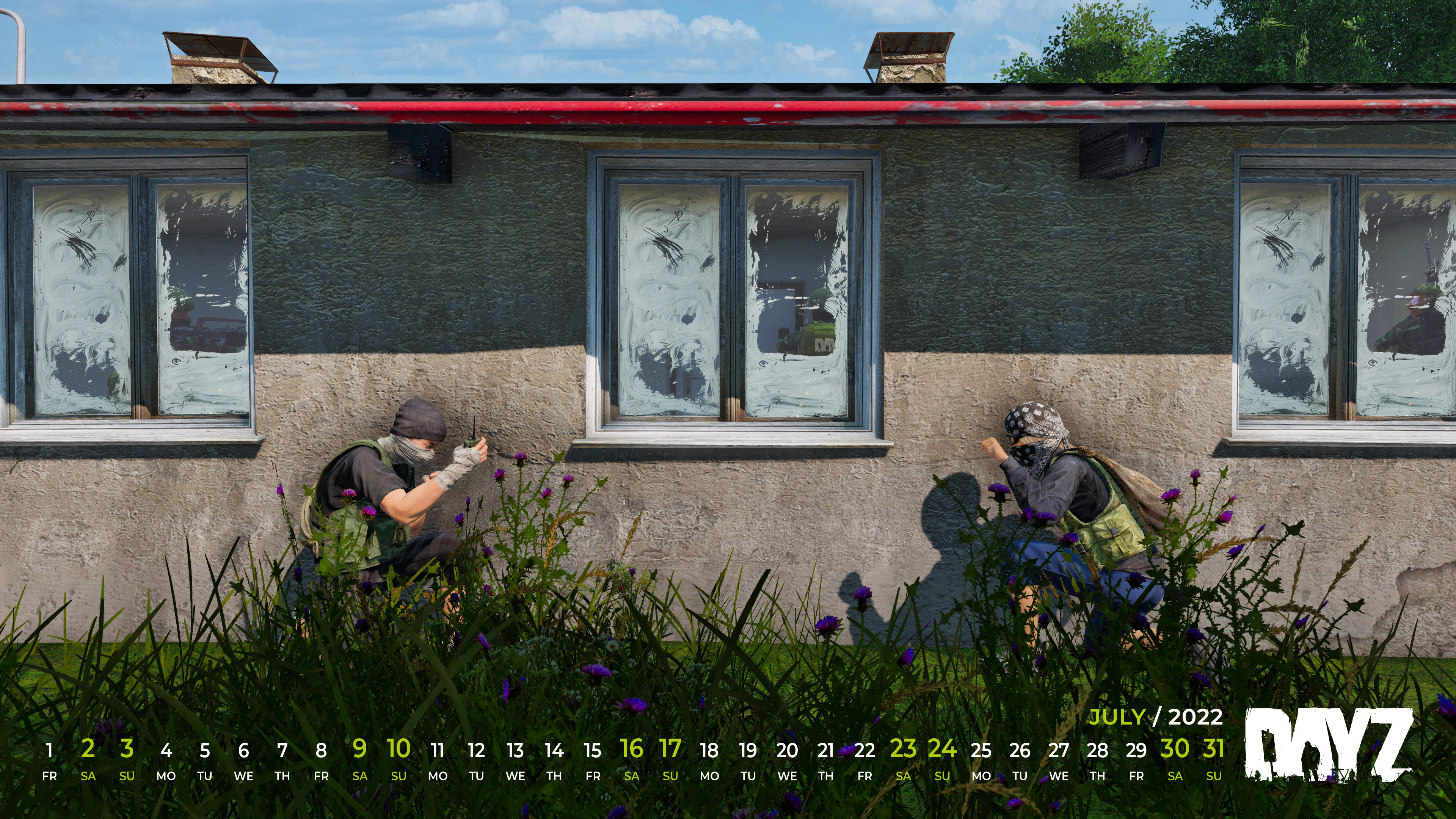 DayZ 🖥 🎮 ❤️ on X: Hey Survivors Check out our #DayZ #wallpaper for  August. You can download the image in 4K with or without the calendar here:     /