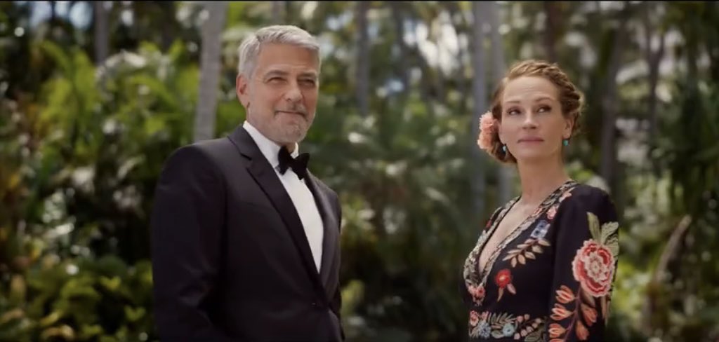 Julia Roberts and George Clooney