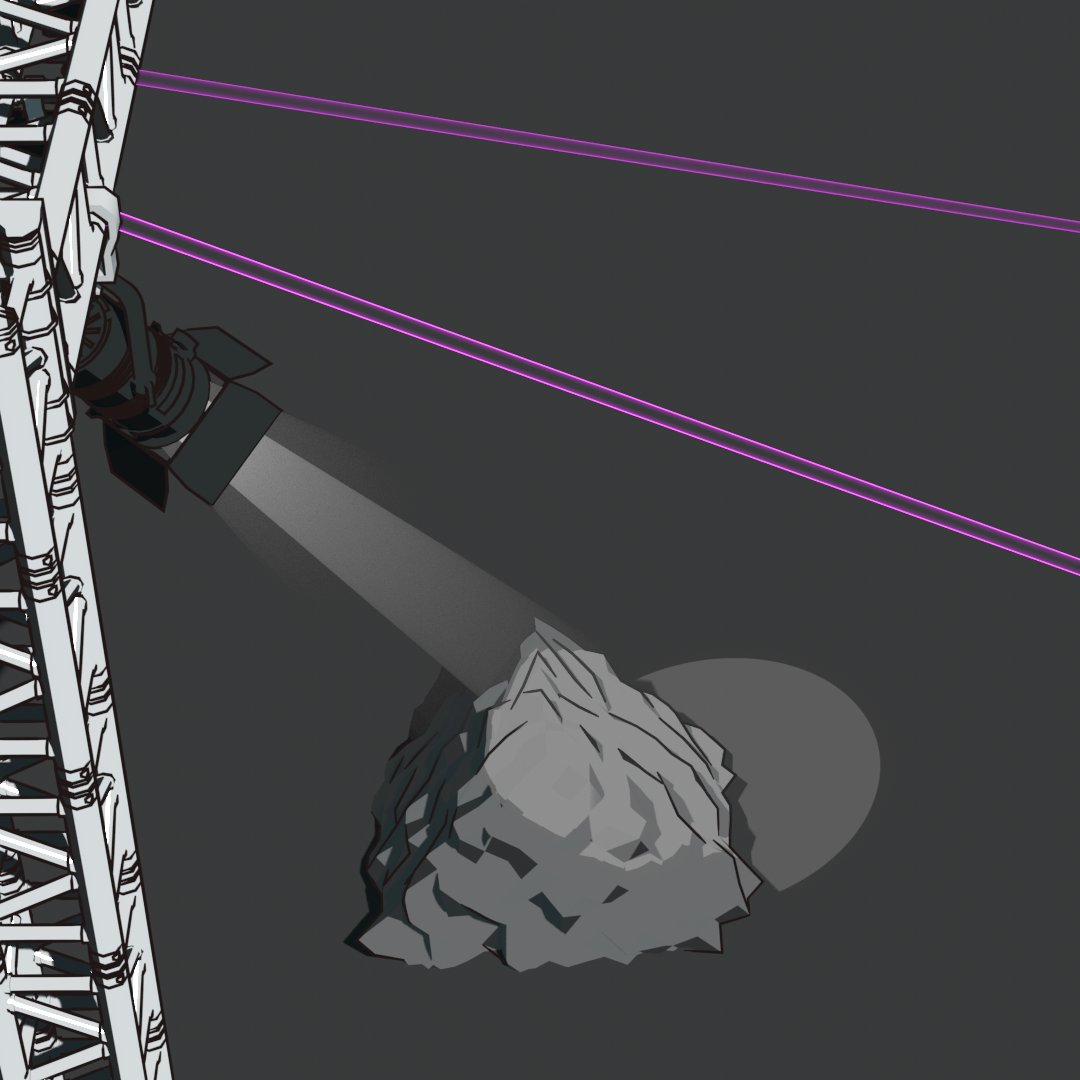nixiSato's tweet photo. #modeladay Day 14~
Truss for stage rigging! I also updated my shader to work with the decorative lights
#bnpr #blender3d #blendermaterials https://t.co/9ik3tiG6ru