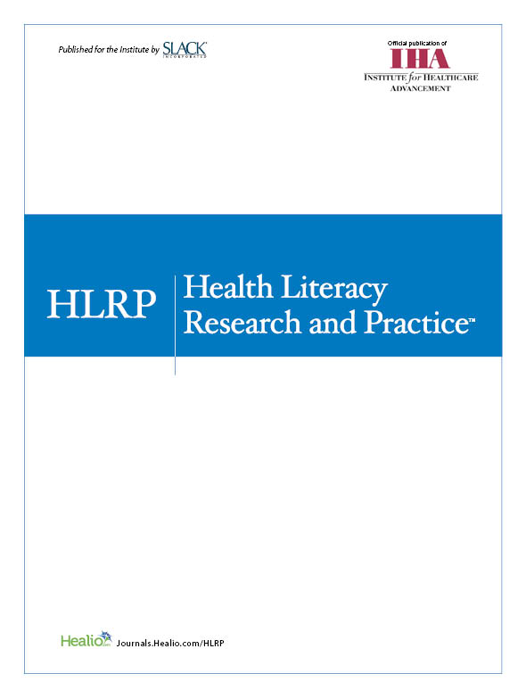 HLRP is an interdisciplinary and international #openaccess publication dedicated to promoting excellence in research and practice to advance the field of #healthliteracy, promote health equity, and reduce health disparities. bit.ly/3FL8XoJ