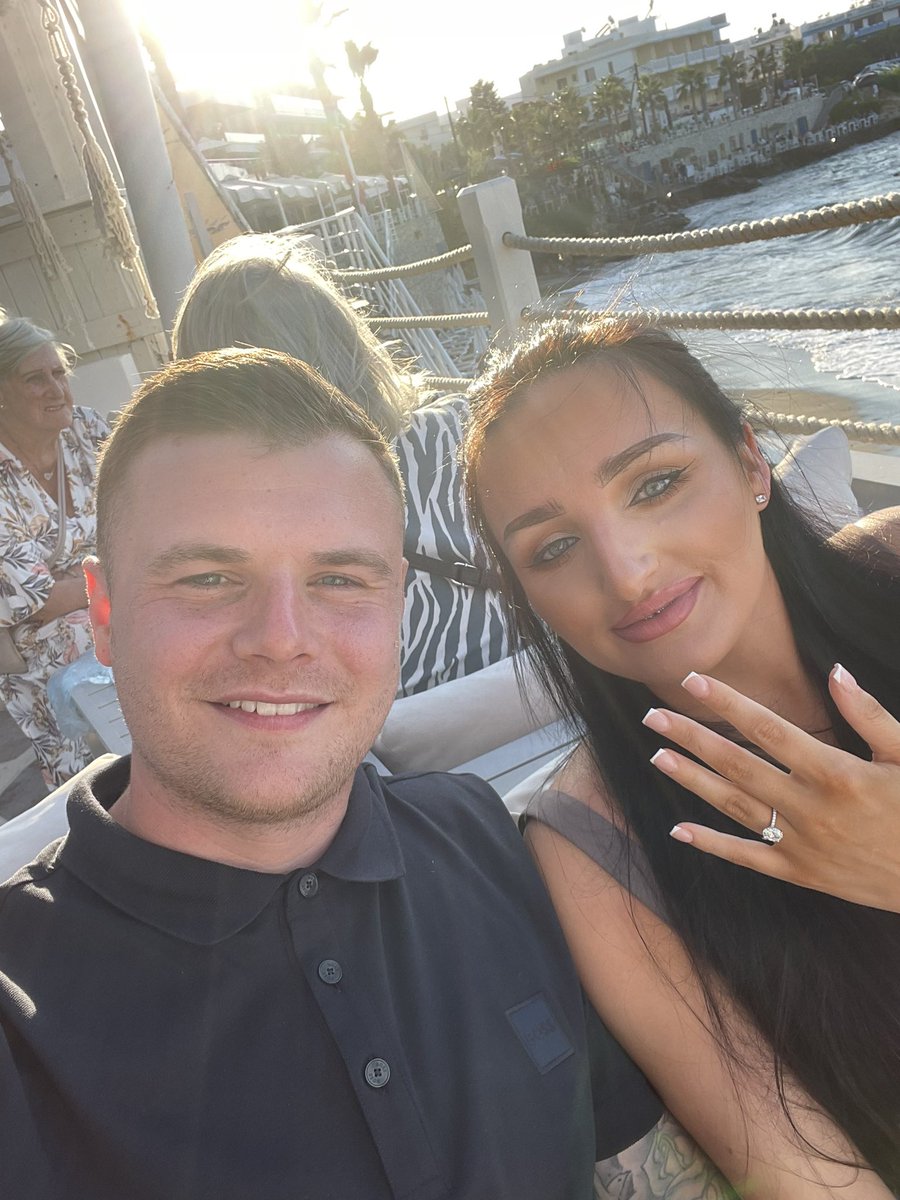 She said yes! I think…