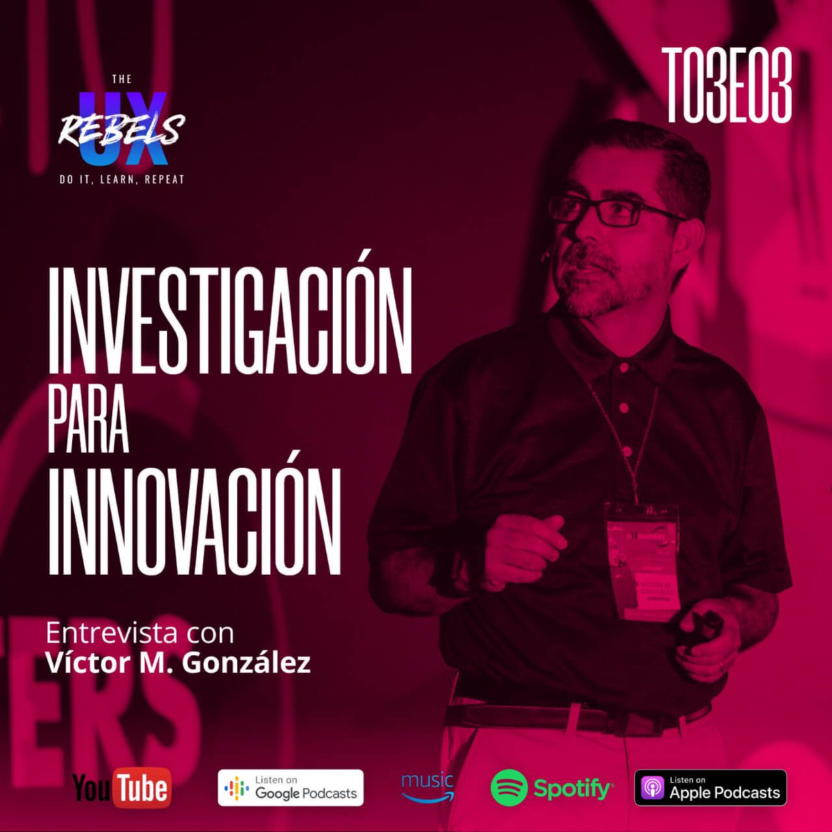 Ya esta publicado nuestro nuevo episodio con <a href="/vmgyg/">Víctor M. González, Ph.D.</a> 

theuxrebels.com/episodios/inve…