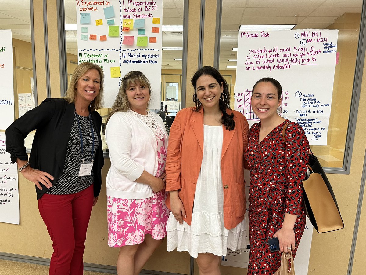 cheryljteach's tweet photo. Day 2 of digging into the BEST Math Standards and getting to know some other leaders from around the state of Florida. @readwithfye #FLBESTJourney2022 #FLBESTJourney @MCSDFlorida https://t.co/tT937BV7oo