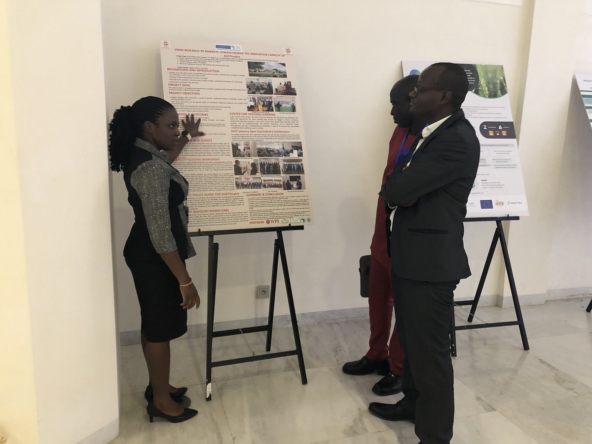 JMunganyinka's tweet photo. Day 2 @UM6P_officiel Hybrid conference, From Research to Markets: Strengthening the Innovation Capacity of AUSTInspire @AUSTNigeria, Publications not determining the end of Research #RsifConf, @RsifN https://t.co/ffv6rKZmYe