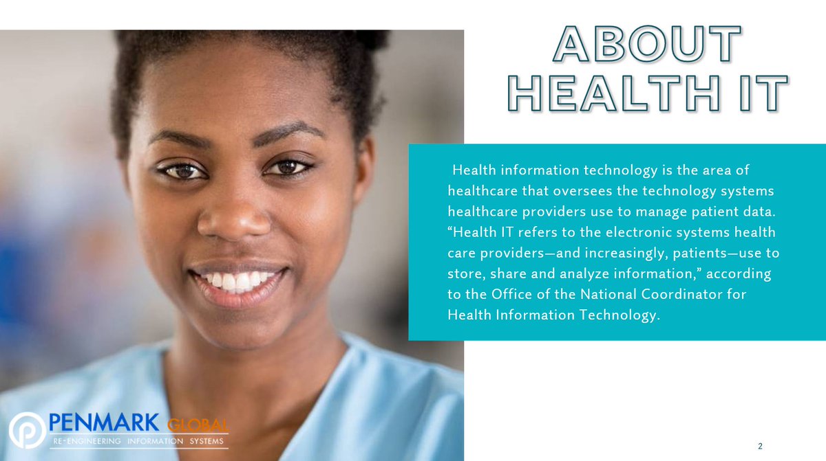 penmarksolutio2's tweet image. HEALTHCARE INFORMATION TECHNOLOGY
Anyone interested for the job in the same sector can contact on the details given at the end!
#penmark  #penmarksolutions #IT #healthcare #healthcareIT