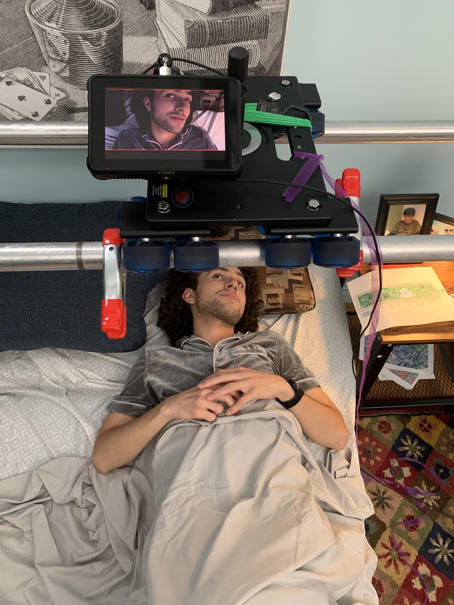 The camera rigging prowess of Stonestreet directors Michael Munari and Michael Kirshner in full effect #onset 🎥