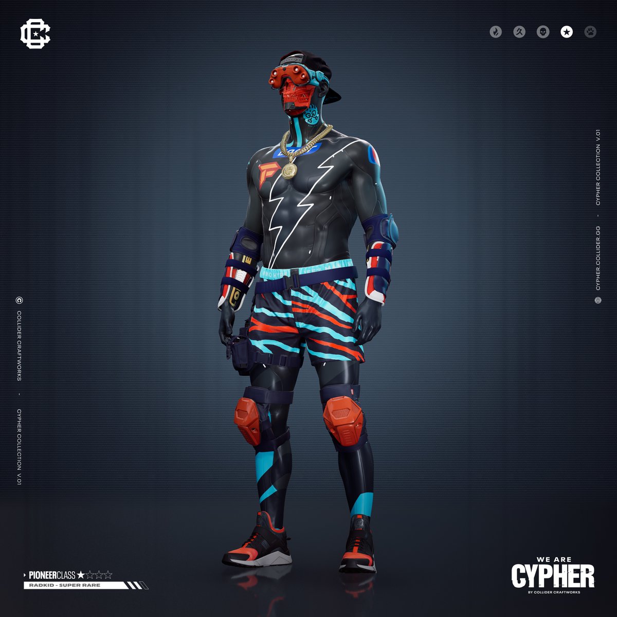 themoshpitgame's tweet photo. CYPHER STORM! 🌪

💎 Faction: Radkids 
💎 Class: Pioneer 
💎 Rarity: Super Rare

#RoadToReveal #NFTCommunity #web3 https://t.co/SFmYMPlLBZ
