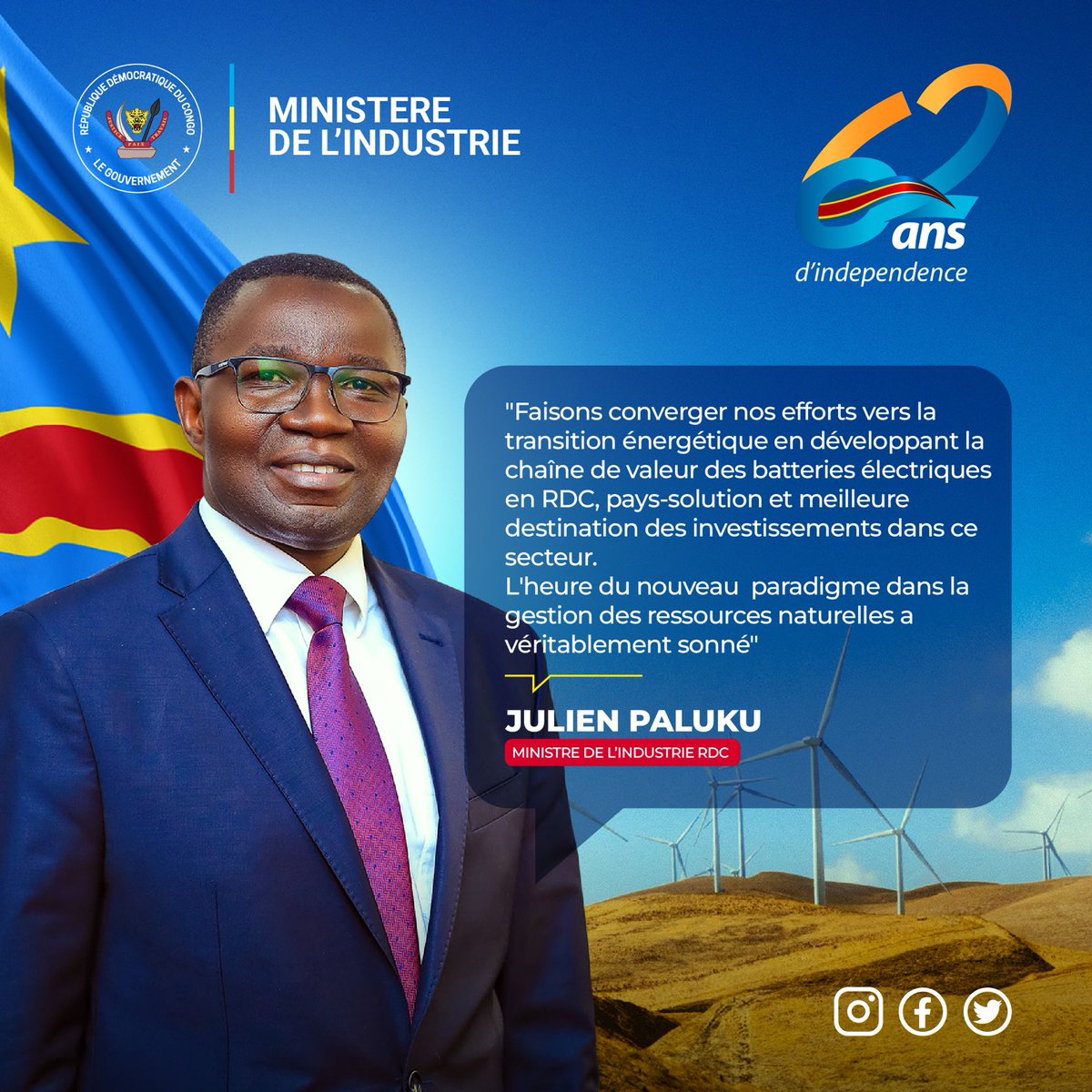 Ministère Industrie RDC tweet media
