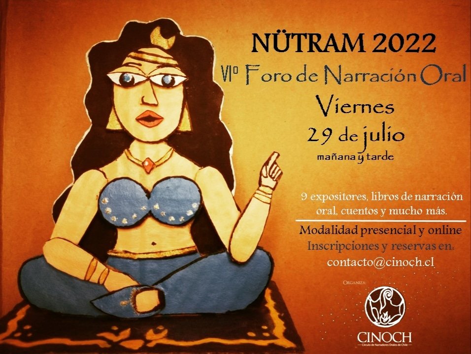 carosaldiviab7's tweet photo. Se viene nuevo Nutram organizado por Círculo de Narradores Orales de Chile (CINOCH) 👇
#nutram #narracionoral https://t.co/WoDjdDKs4U