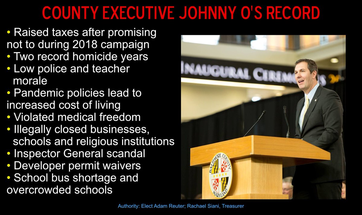 Baltinformer's tweet photo. #WeWontForget
#JohnnyO
#JohnnyOlszewski
#BaltimoreCounty https://t.co/vOzhO5D60a