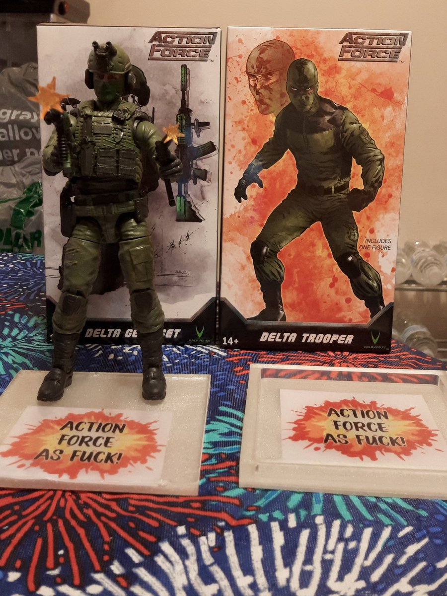 JonBoldrey's tweet photo. #actionforce custom rezon stand an other crafts DDKrafts on Facebook https://t.co/111S8ZPfZE