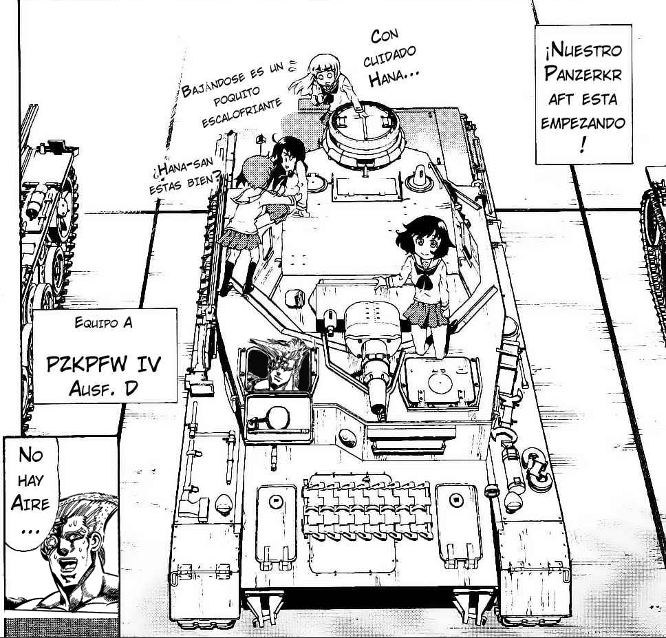 zikesito's tweet photo. - Random Edit 14 - 
Manga: #GirlsUndPanzer
#JoJosBizarreAdventure  #Stroheim https://t.co/KcsS2LeO97