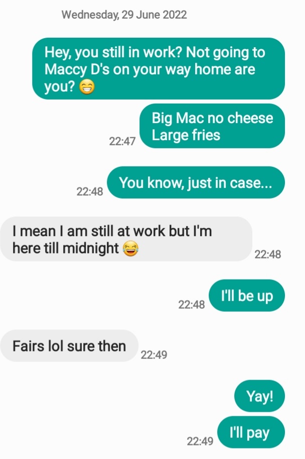 HandforthClerk's tweet image. I love my son 😄