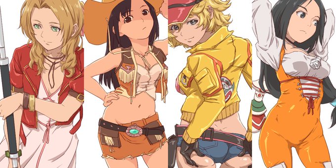 スクウェアエニックスばっかりじゃあないか #今月描いた絵を晒そう 