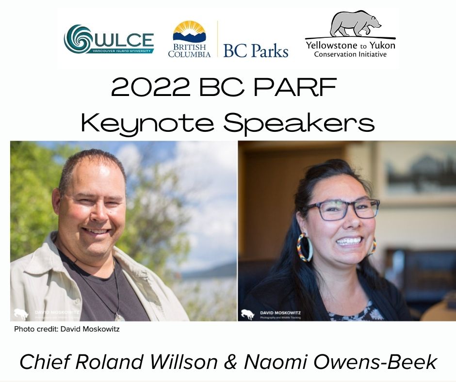 Very excited to have Chief Roland Willson and Naomi Owens-Beek deliver the 2022 BCPARF keynote! Dec 12 in VIU's Malaspina Theatre. Limited tickets for non-Forum participants will be available in Nov. bcparf.com for more info. <a href="/VIUniversity/">VIU</a> <a href="/VIUWLCE/">VIU World Leisure Centre of Excellence</a> <a href="/MattersLeisure/">LeisureMattersVIU</a>