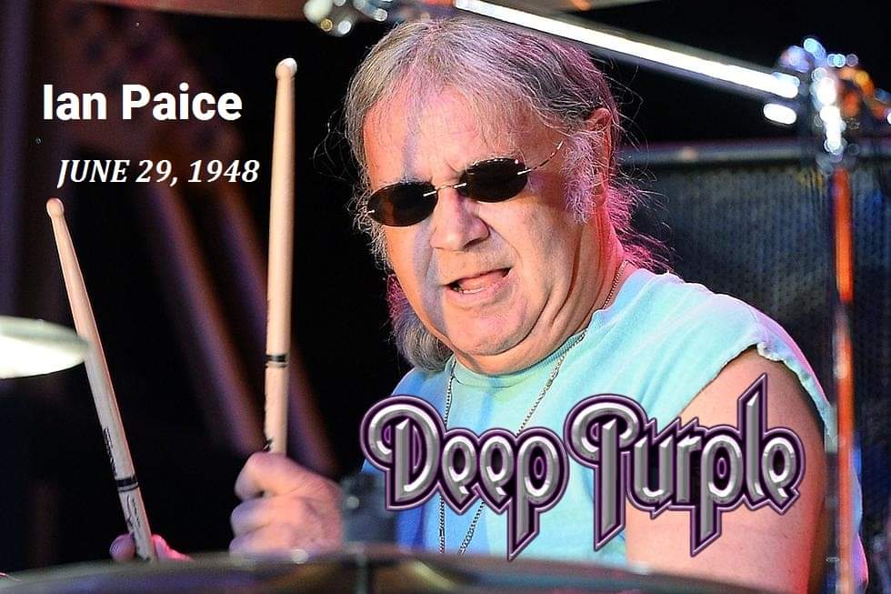 Happy Birthday Ian Paice
June 29, 1948

Which is your favorite Deep Purple song?

 