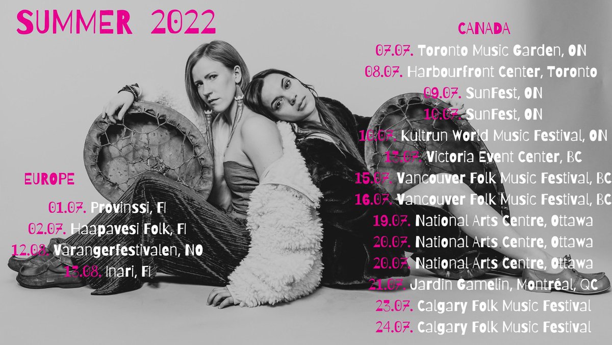 It’s ABOUT the time to Finally announce the dates for our wildest 👇👇👇👇
🌆SUMMER TOUR 2022🌆