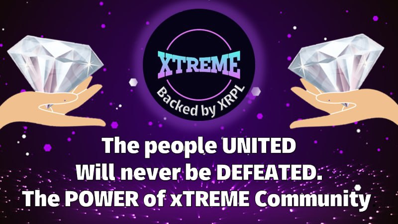 ROSE_XRPLAsia's tweet photo. I love it when I see my #xTREMEFAMILY being UNITED. 
We've always succeeded in our every GOAL. 

I am very thankful to everyone who put trust in #xTREME. Together we will go up high, and one thing is for sure, we will all have DIAMOND HANDS 💎💪

We got this! We got the POWER! https://t.co/xLbx5BbDMt