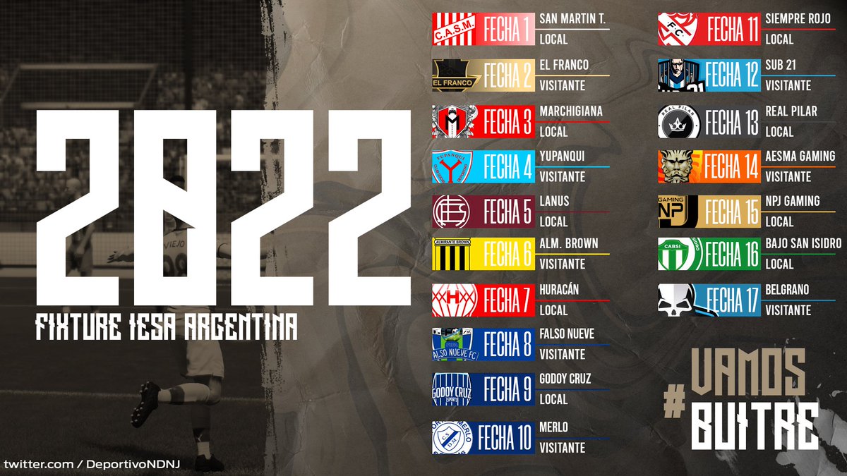 🗓️| Segunda División #20

El Depor arranca un nuevo campeonato con la misma ilusión de siempre: el ascenso.

Para lograr el objetivo deberá enfrentar a 17 durísimos rivales que buscarán la misma meta.

#VamosBuitre🦅