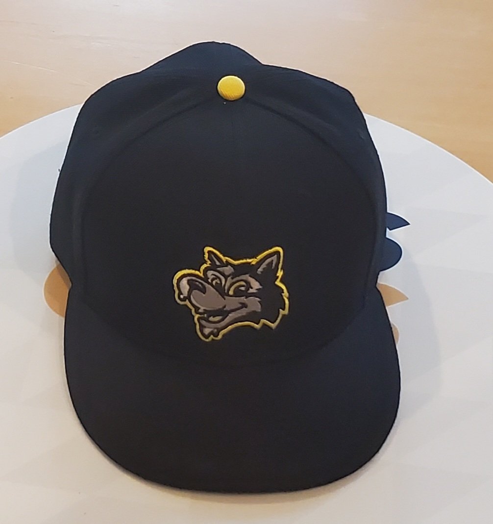 kelabration's tweet image. Today&apos;s #capoftheday is the Gresham GreyWolves of the @WWWestleague. The league logo is even on the back of the hat. Always a plus. #HatTwitter