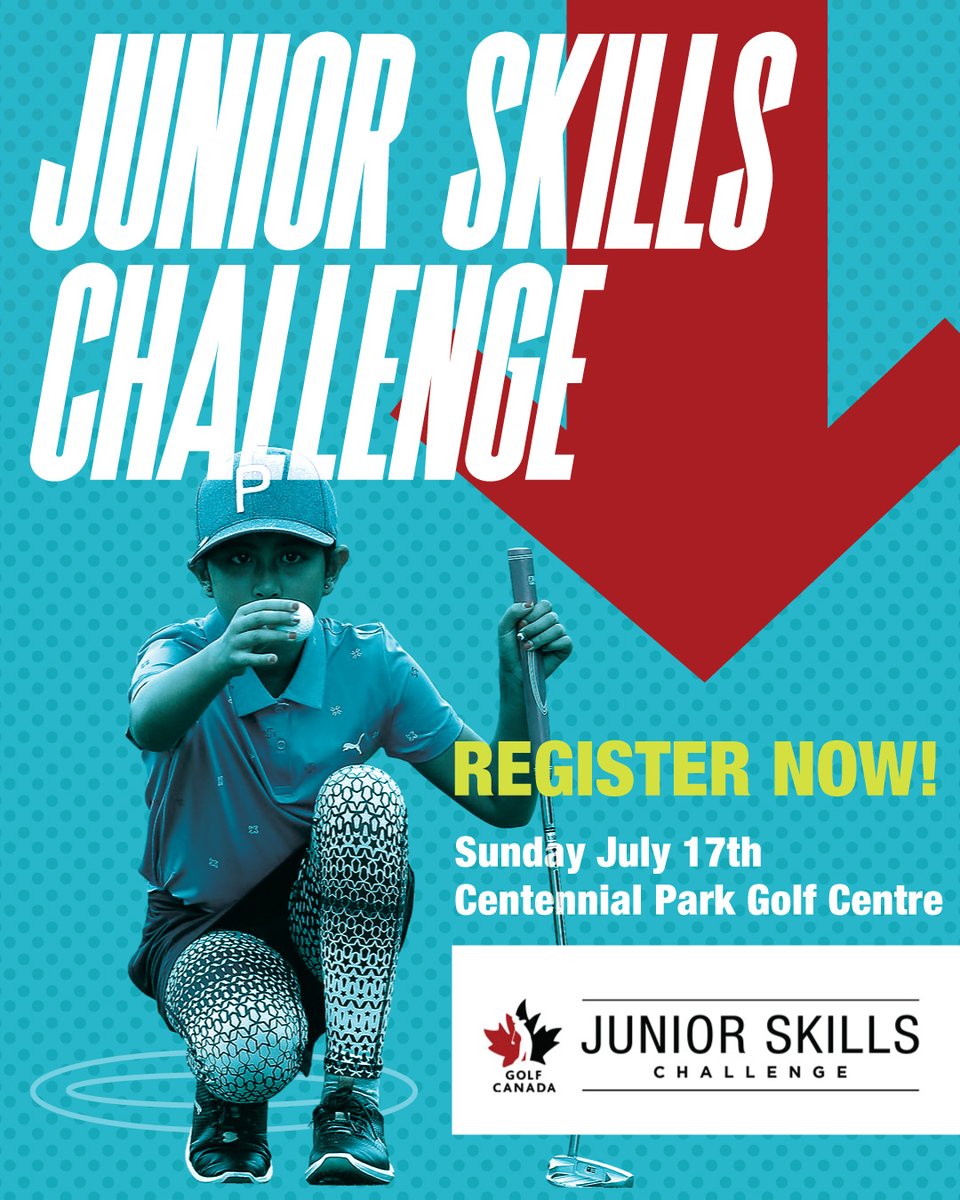 Are you looking to showcase your golf skills and qualify for the Junior Skills Challenge National Event? Registration for all ages is now open for our Ontario Junior Skills Challenge on Sunday, July 17th <a href="/centennialpgc/">Centennial Park GC ⛳</a>! ⛳️

Register Here: cognitoforms.com/Mdaymangaoca/_…