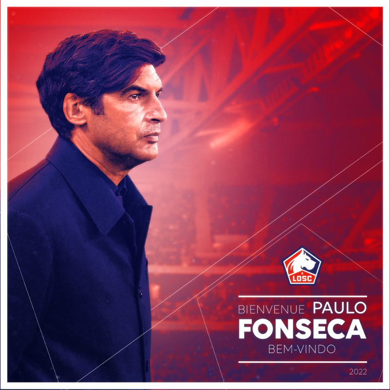 losclive's tweet photo. 🔴 Le LOSC a choisi Paulo Fonseca comme nouvel entraîneur.

Bienvenue à la maison, coach ⚜