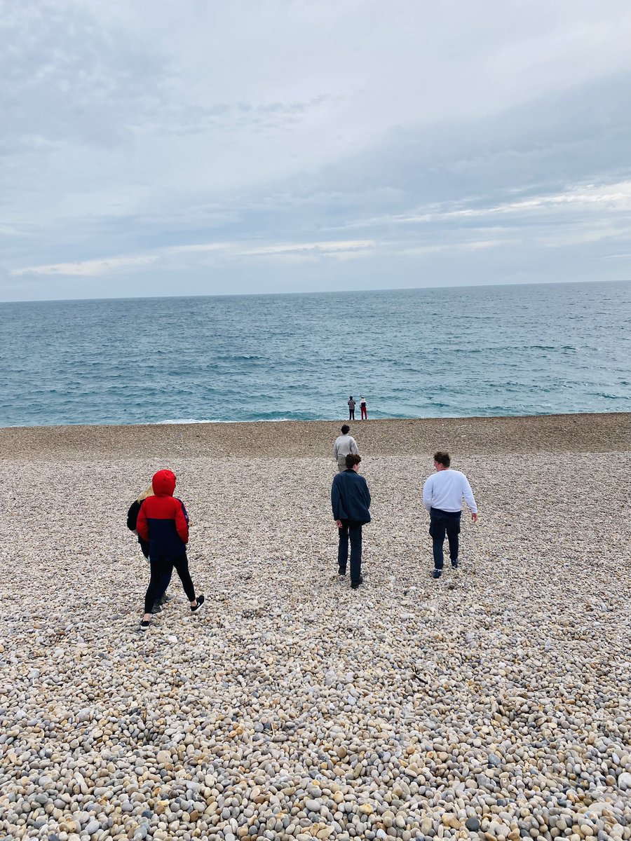 DyffrynTafGeog's tweet photo. Dorset Day 2 - Last stop Portland and the mighty Chesil Beach for some posing and stone skimming #part3 https://t.co/OX0pCNDH1v