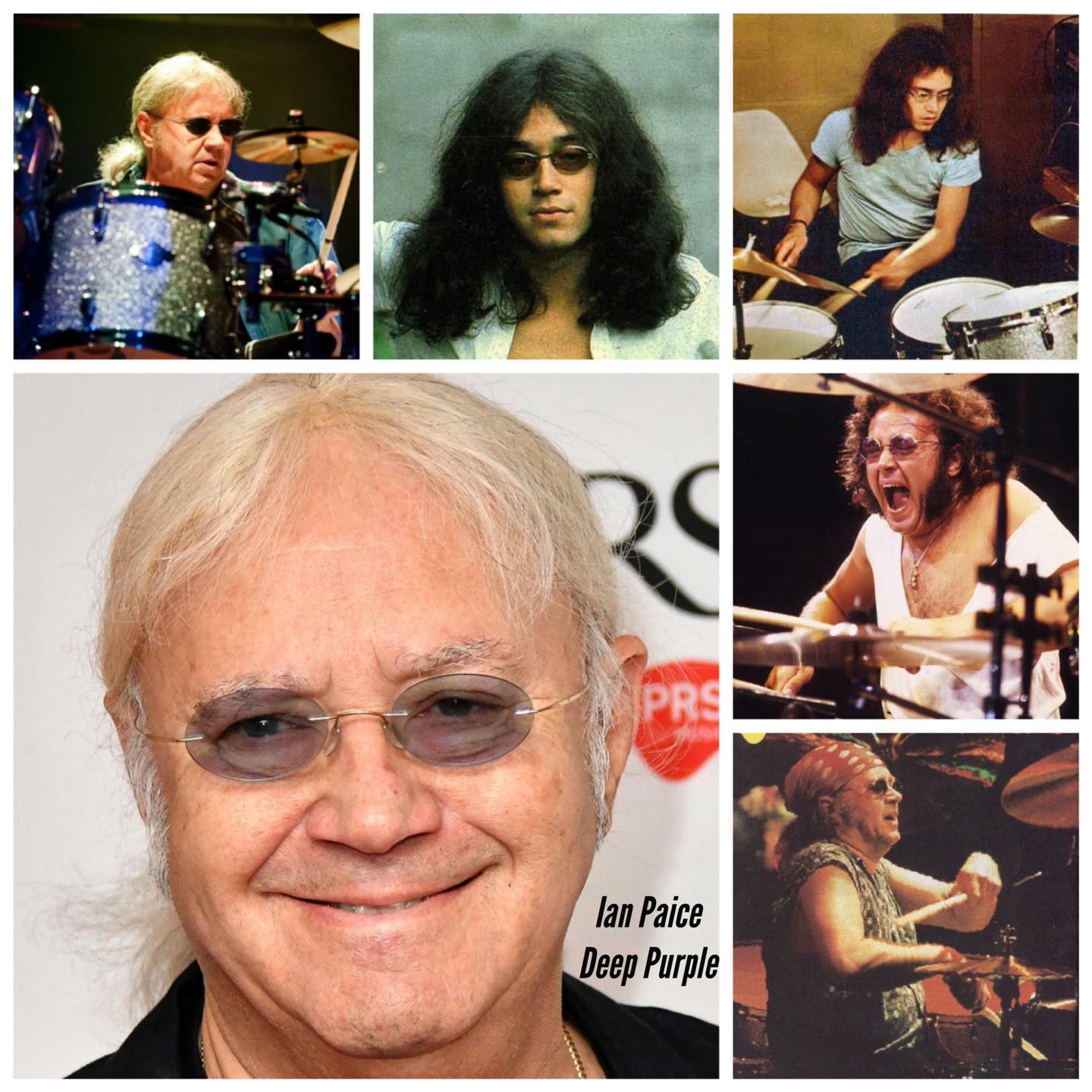 Happy Birthday to Deep Purple Drummer & cofounder Ian Paice!!! 