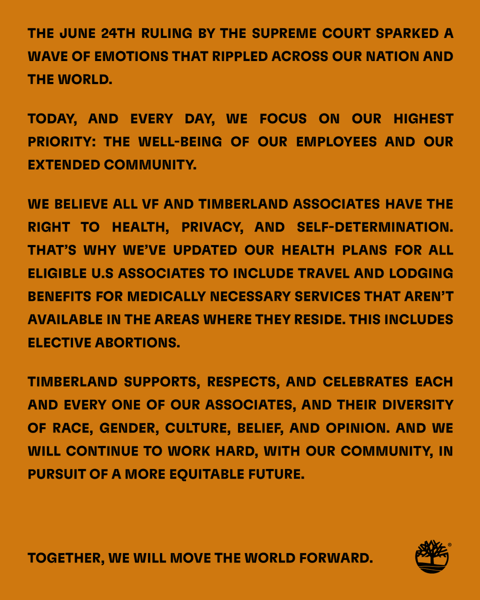 Timberland's tweet photo. Let’s move the world forward. Join us in supporting our long-time partner @GirlsatWorkInc as they empower young women in New Hampshire to build confidence, discover their self-worth and find their voice. https://t.co/rRY5yGY0St